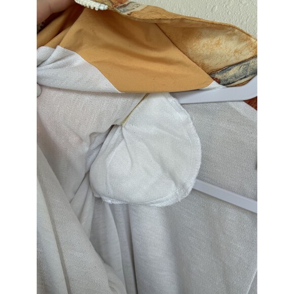 VINTAGE 80s 90s Lily's of Beverly Hills Abstract Jacket Neutral Monochromatic - Picture 7 of 12